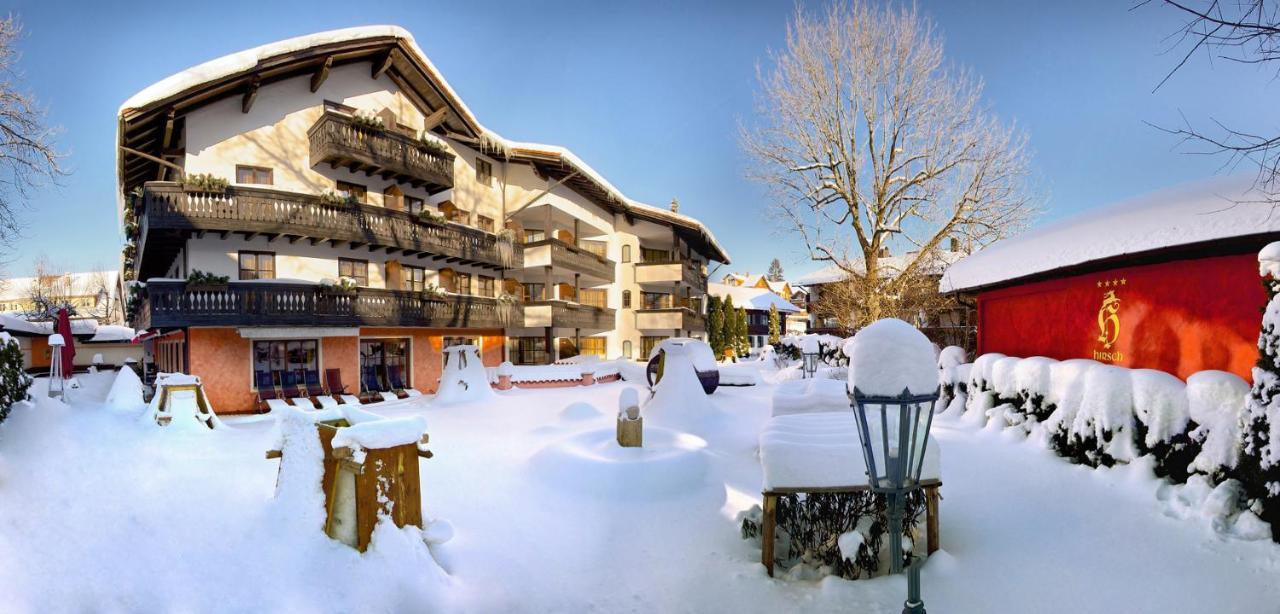 Hotel Hirsch Оберштауфен Экстерьер фото