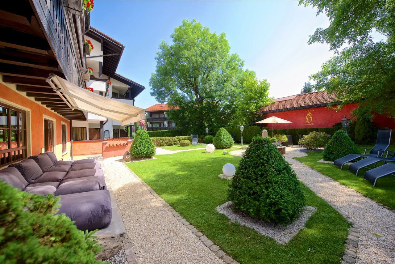 Hotel Hirsch Оберштауфен Экстерьер фото