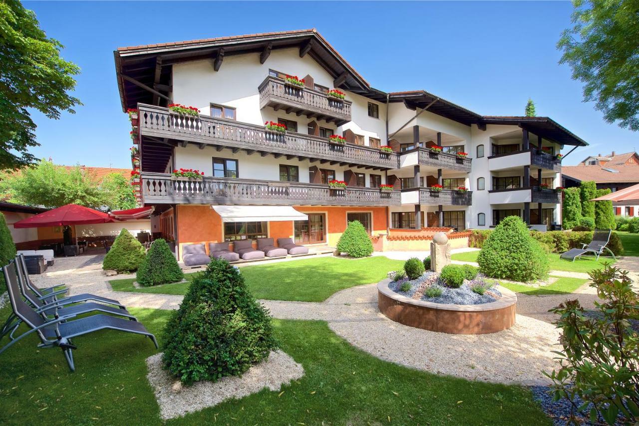 Hotel Hirsch Оберштауфен Экстерьер фото